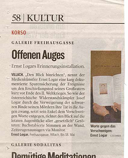 Kleine Zeitung - 09-04-05